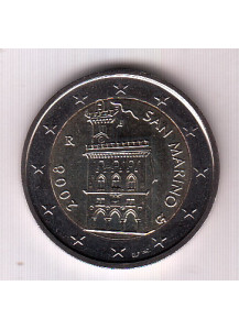2008 - 2 Euro SAN MARINO FDC da folder